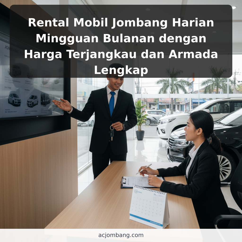 Rental Mobil Jombang Harian Mingguan Bulanan dengan Harga Terjangkau dan Armada Lengkap