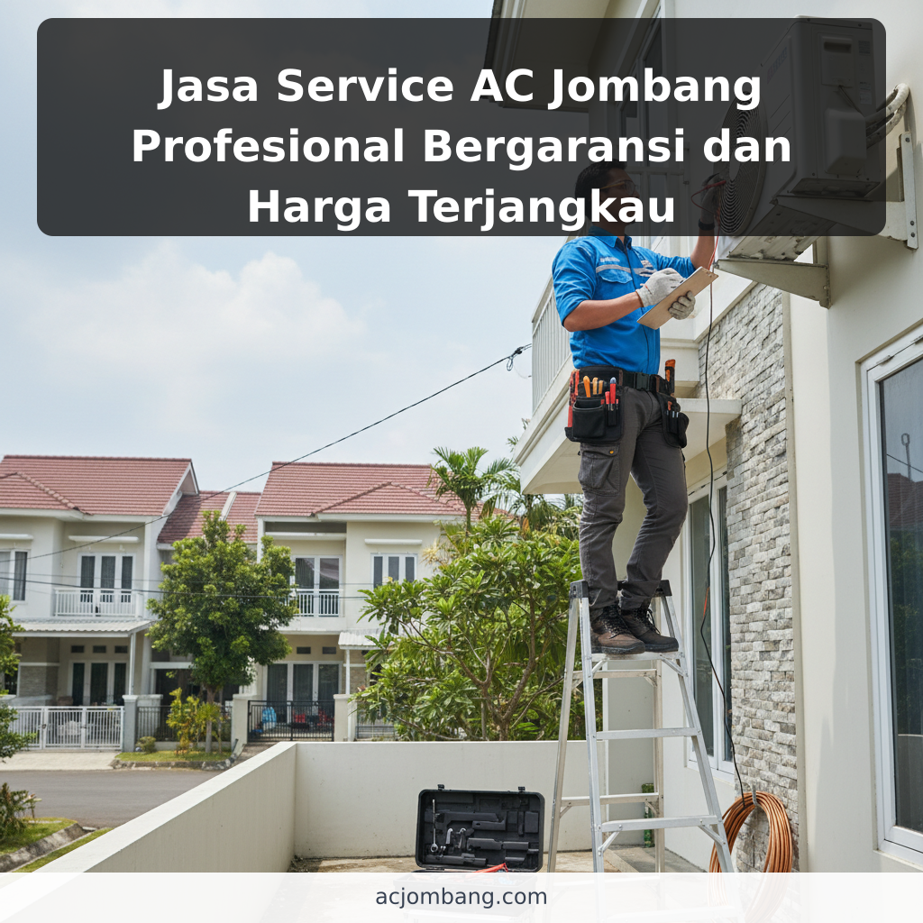 Jasa Service AC Jombang Profesional Bergaransi dan Harga Terjangkau